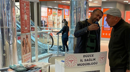 Karbonmonoksit ölçümü yapıldı
