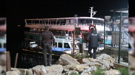 Kartal açıklarında filika battı