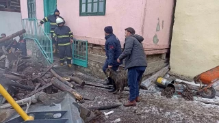 Kastamonu'da ev yandı... Evdeki baba ve engelli oğlu aranıyor