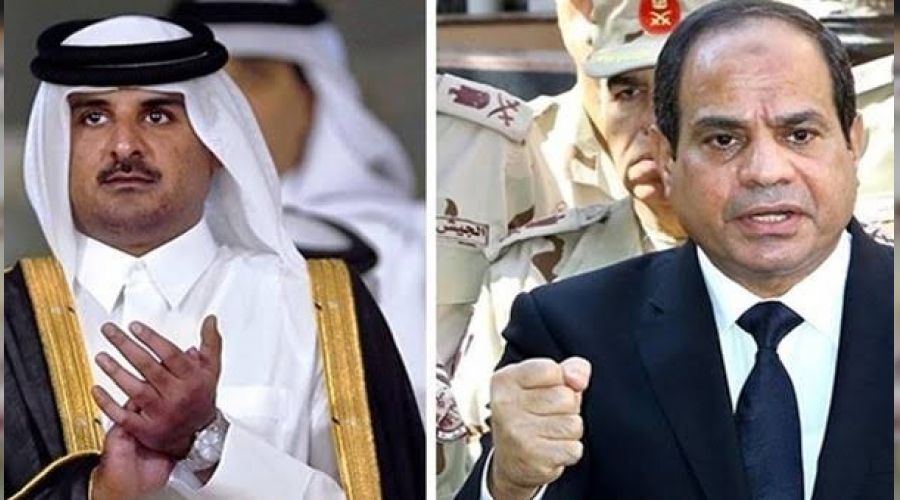 Katar Emiri, Sisi'yi Doha'ya davet etti