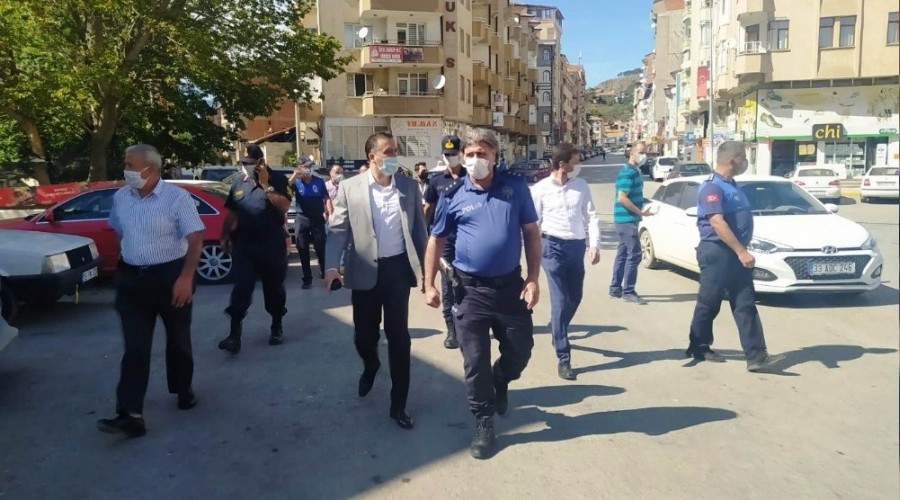 Kaymakam'dan tebdili k�yafetle denetim