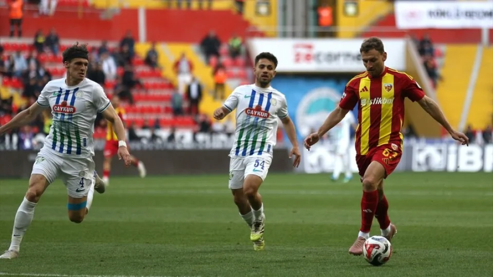 Kayserispor�u umutland�ran galibiyet