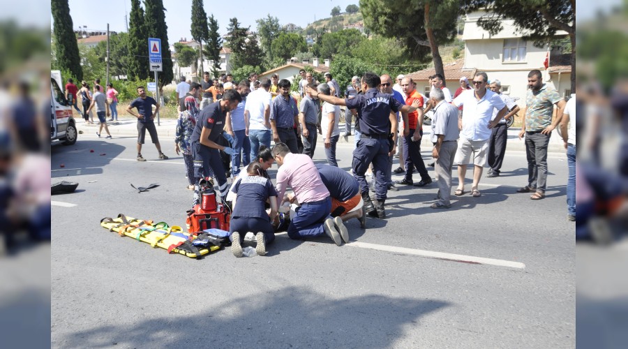 Kaza sonrası sinir krizi geçirdi