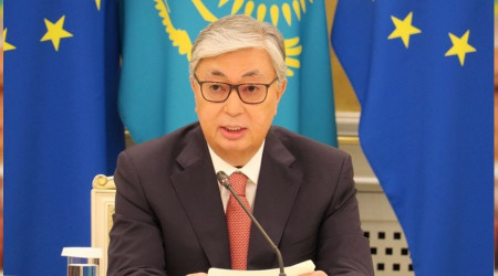 Kazakistan Cumhurbaşkanı, KGAÖ'den yardım istedi