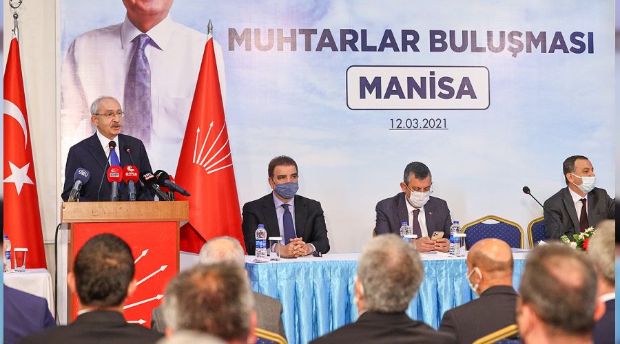 Kldarolu Manisa'da muhtarlarla bulutu