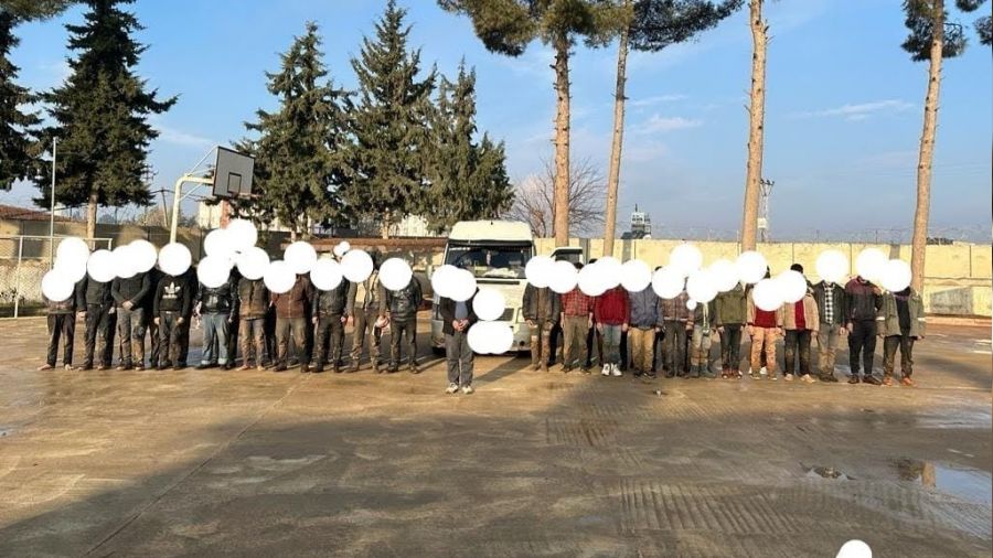 Kilis'te 48 ka�ak g��men yakaland�