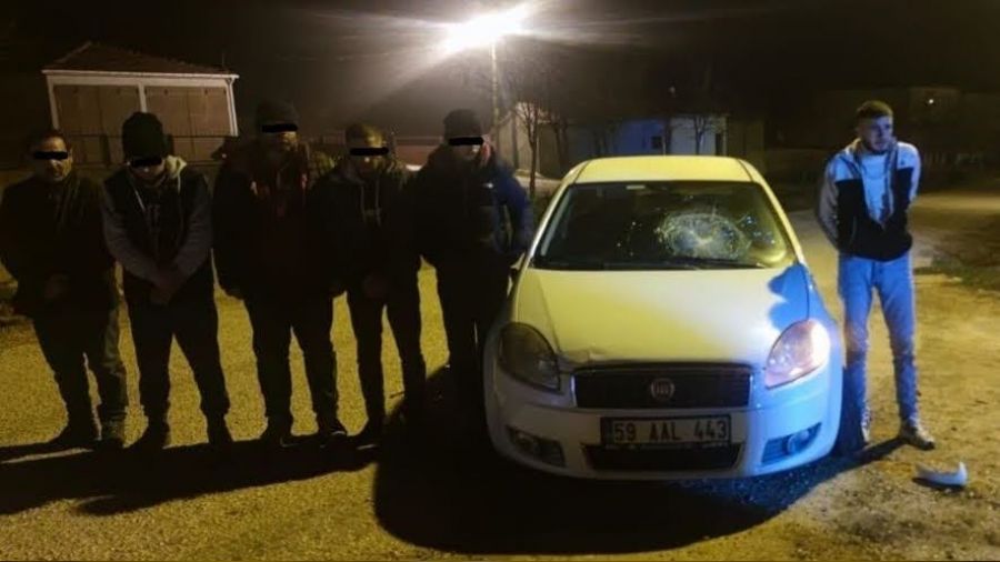 Kırklareli'nde 16 kaçak göçmen yakalandı