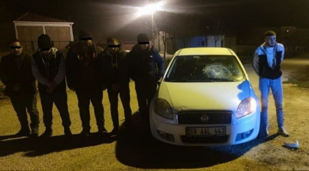 Kırklareli'nde 16 kaçak göçmen yakalandı