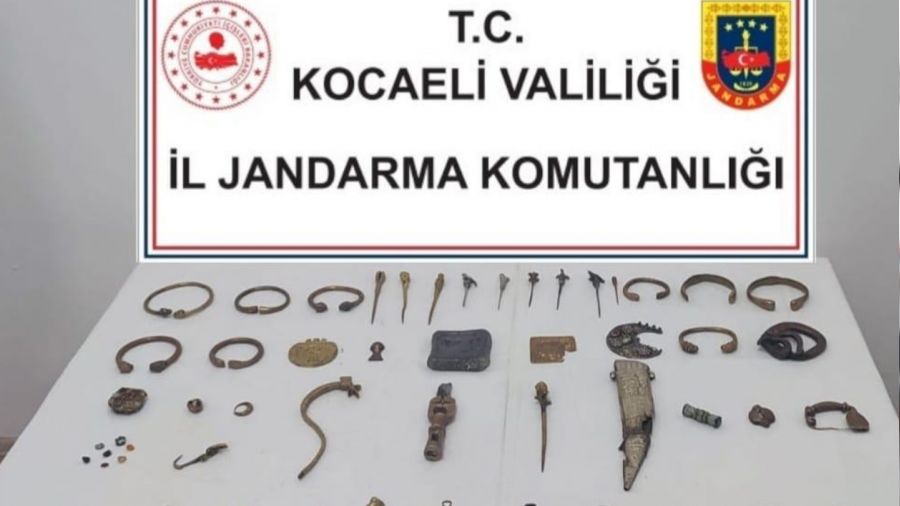 Kocaeli'de Roma ve Bizans d�nemine ait objeler ele ge�irildi
