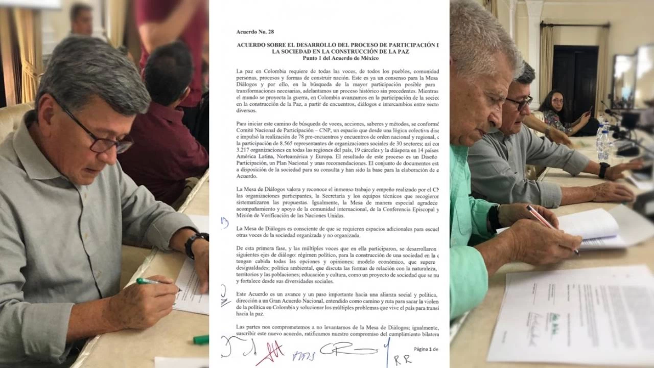 Kolombiya h�k�meti ile ELN, bar�� m�zakerelerinin ilk maddesini imzalad�
