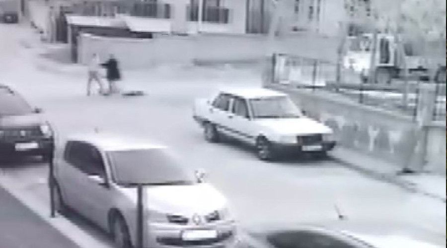 Konya'da sokak ortasnda cinayet