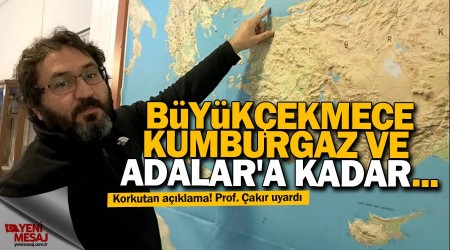 Korkutan uyarı! Büyükçekmece, Kumburgaz açıklarından Adalar'a kadar...