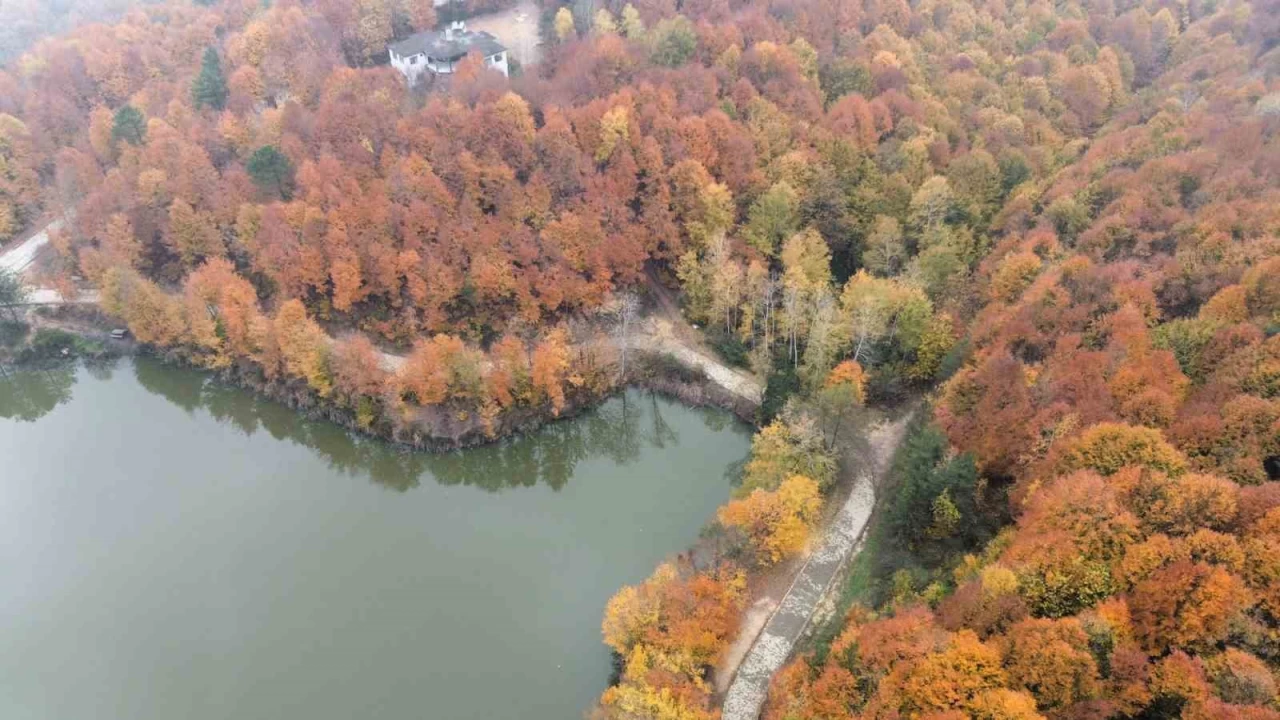 Korugöl'de kış güzelliği