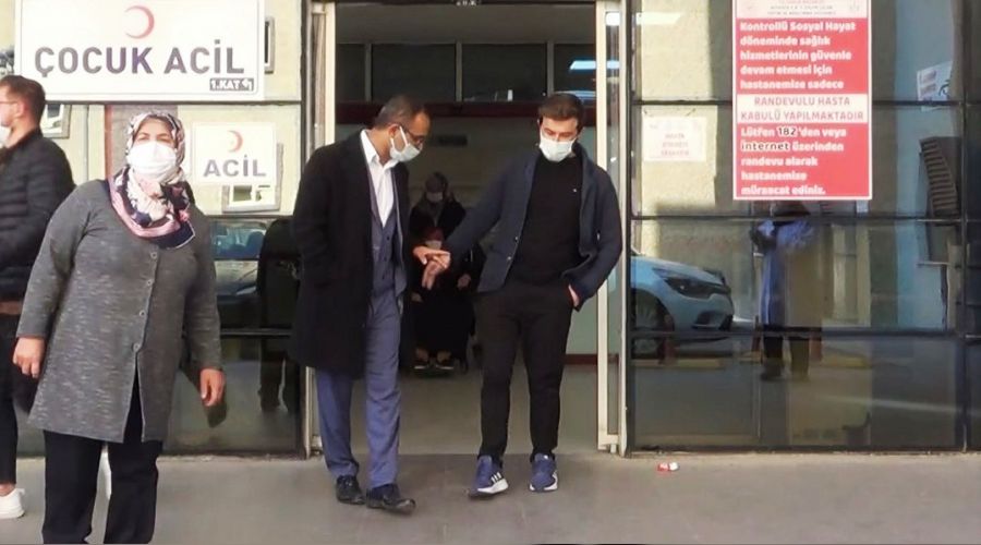 Ktahya'da engelli salk personeli darp edildi