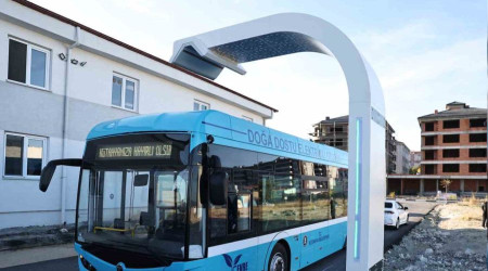 Kütahya'nın yeni elektrikli otobüsleri 12 dakikada şarj olacak