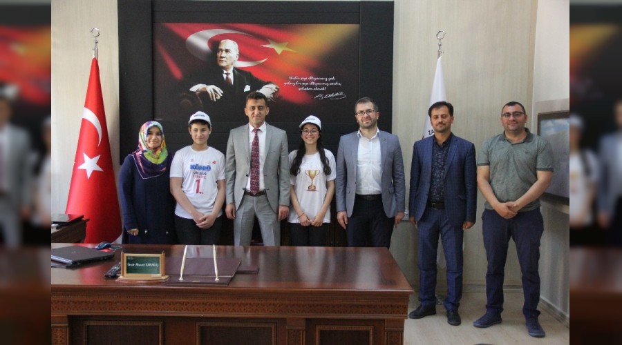 LGS'de tam puan alan Hüseyin Berk Ergün'ün gurur günü