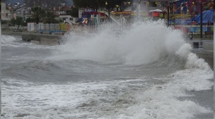 Lodos f�rt�nas� Kuzey Ege'de etkili oluyor