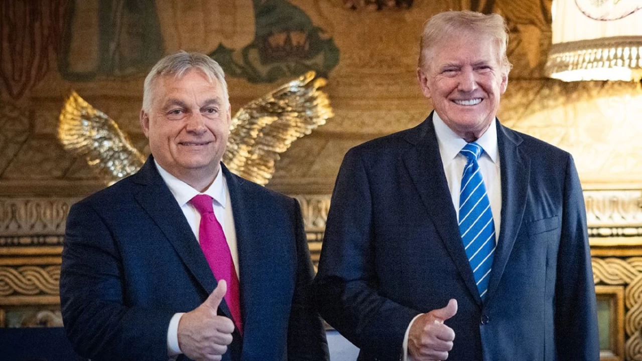 Macaristan Ba�bakan� Orban, "bar�� misyonunun 5. g�r��mesini" Trump ile yapt�