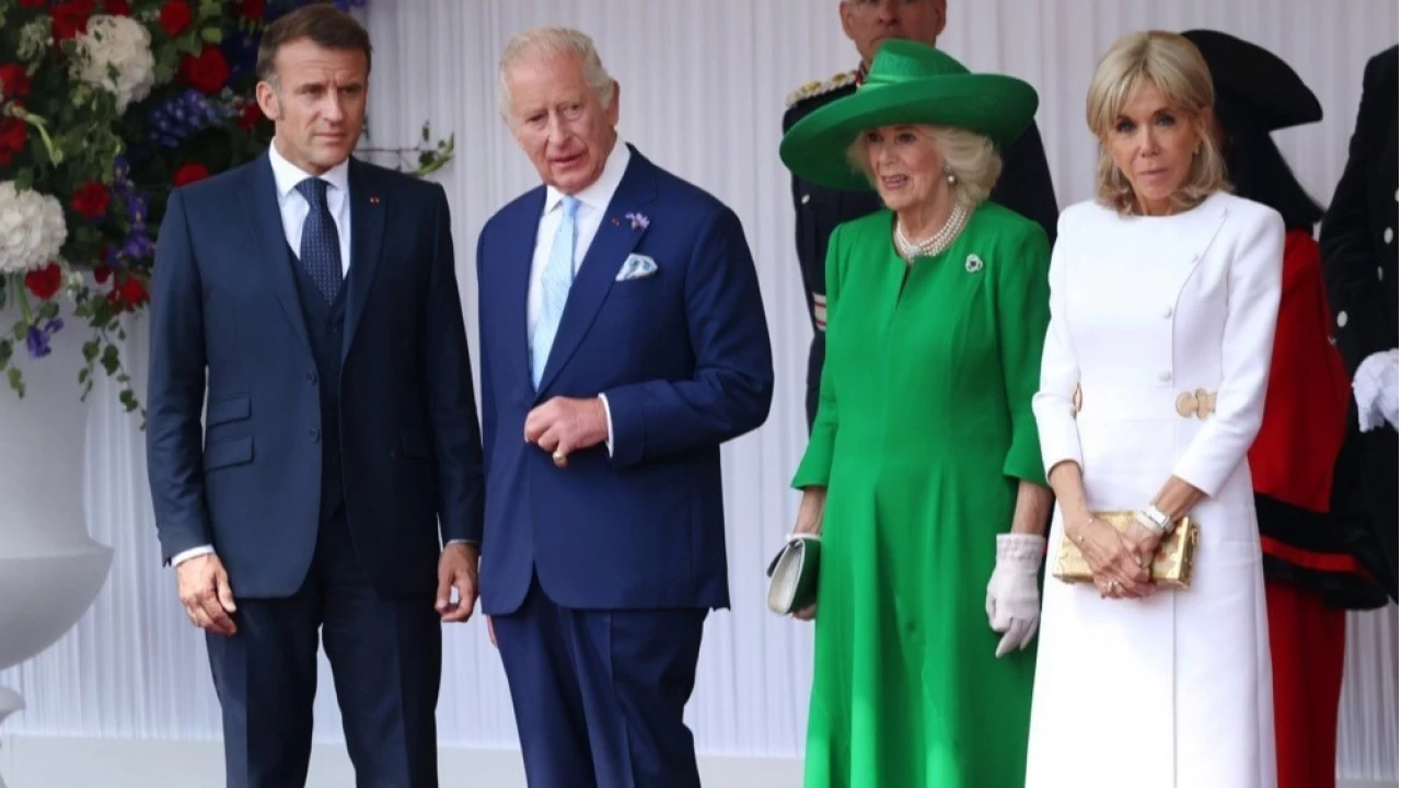 Macron'un ilk İngiltere ziyareti