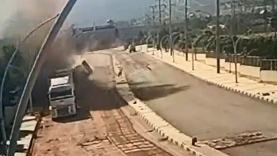 Manisa OSB'de korkutan doalgaz patlamas
