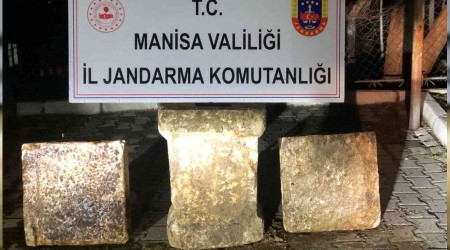 Manisa'da tarihi eser operasyonu