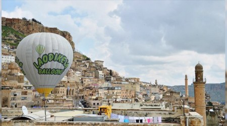 Mardin balon turizmine hazırlanıyor