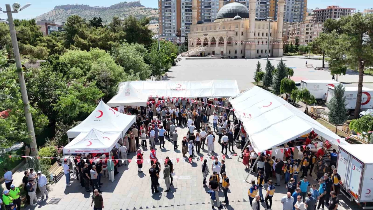 Mardin'de kan bağışı kampanyası