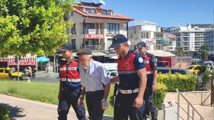 Marmaris'teki yangının şüphelisi adliyeye sevk edildi