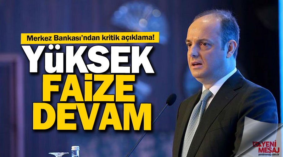 MB'den risk aklamas! Yksek faize devam