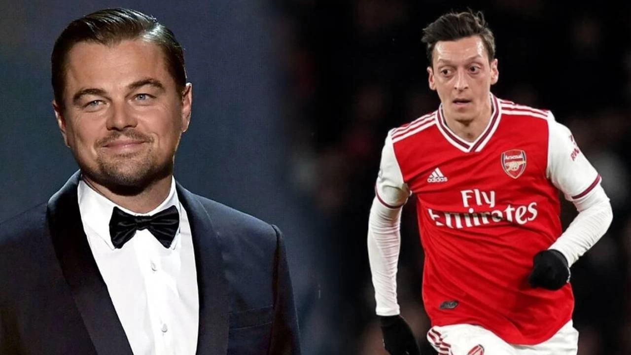 Mesut �zil'in Di Caprio'ya yapt��� '25 ya�' g�ndermesi olay oldu