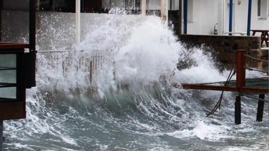 Meteorolojiden Orta ve Güney Ege denizinde fırtına uyarısı