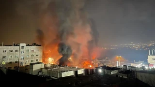 Nablus'ta topraklarını gasbeden İsraillilerin saldırısına uğrayan Filistinliler yaşadıkları korku dolu anları anlattı