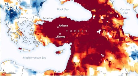 NASA'dan Trkiye'de kuraklk uyars