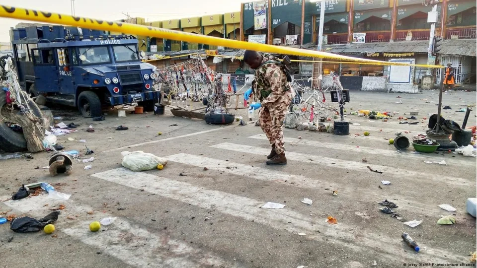 Nijerya'da intihar sald�r�lar�. �ok say�da �l� var