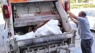 Otobüste taşınan 700 kilogram peynir imha edildi