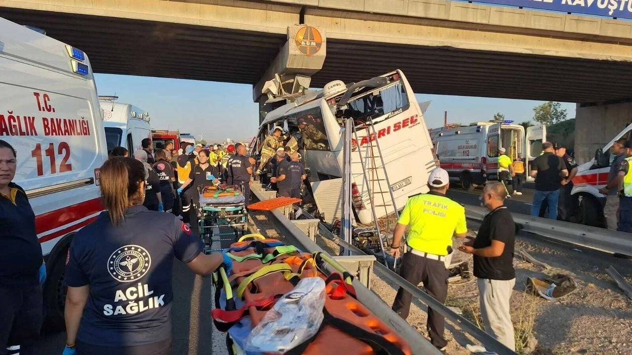 Polatlı'da 9 kişinin öldüğü otobüs kazasına ilişkin ön rapor tamamlandı
