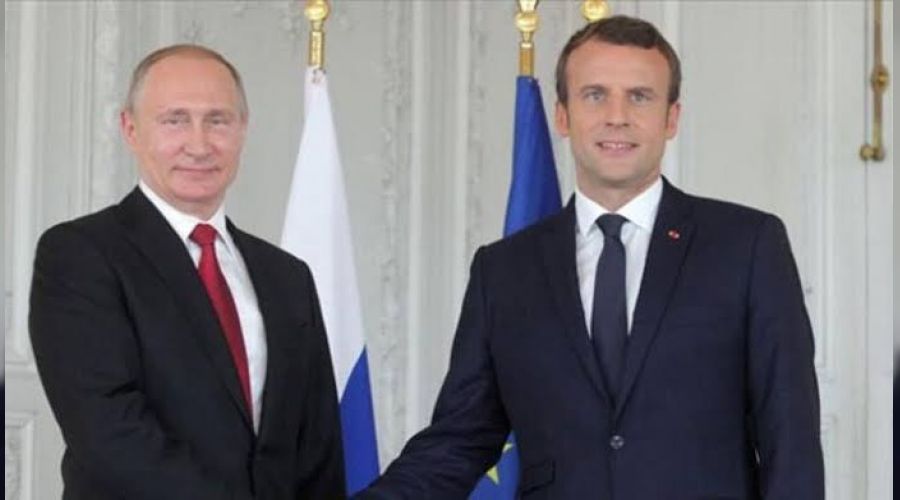 Putin, Macron ile Afganistan'daki durumu g�r��t�