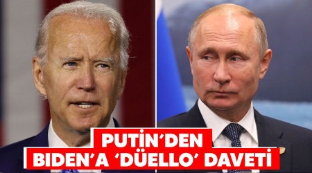 Putin'den Biden'a 'düello' daveti!