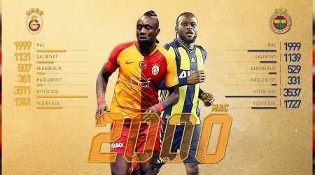 Rekor! 2000. maç heyecanı