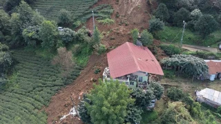 Rize'de �iddetli ya��� ve heyelan�n bilan�osu netle�iyor