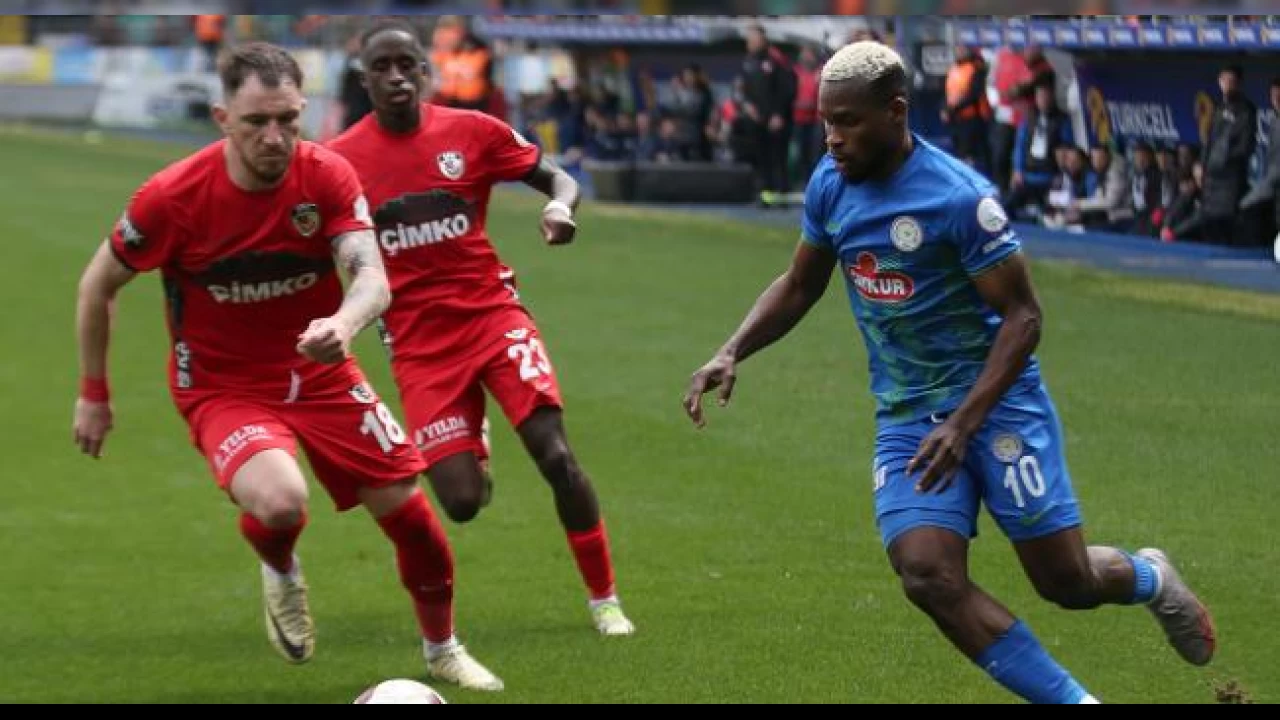 Rizespor Gaziantep'i eli bo� g�nderdi 