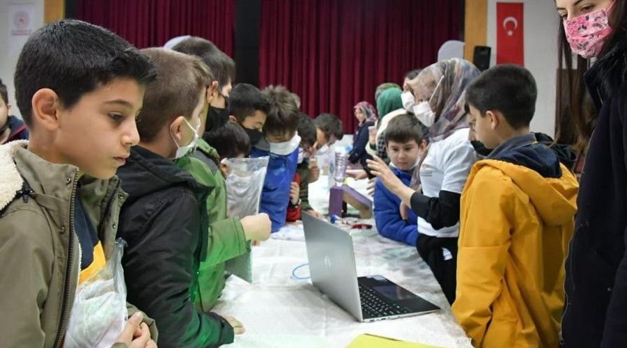 Robotik kodlama sergisi açıldı