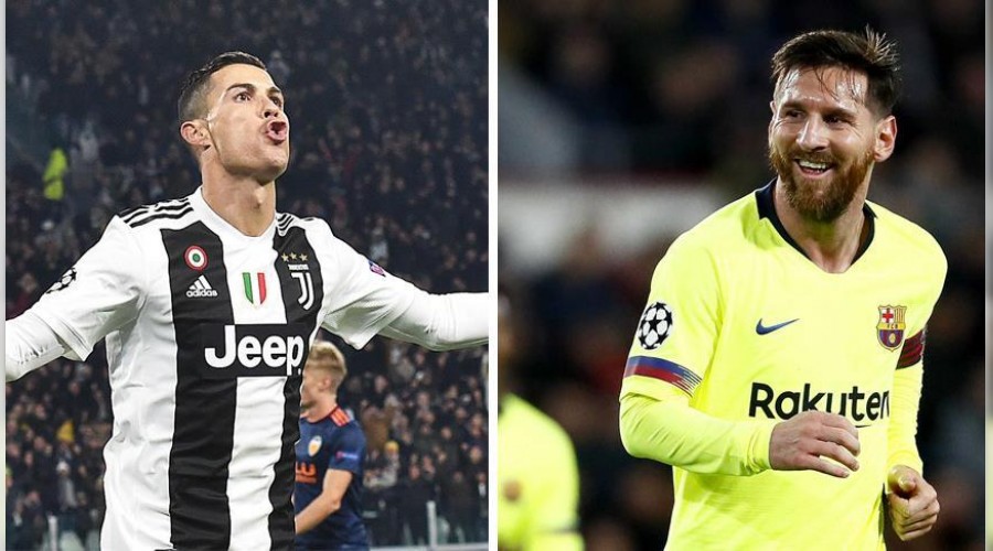 Ronaldo ve Messi'den bir ilk