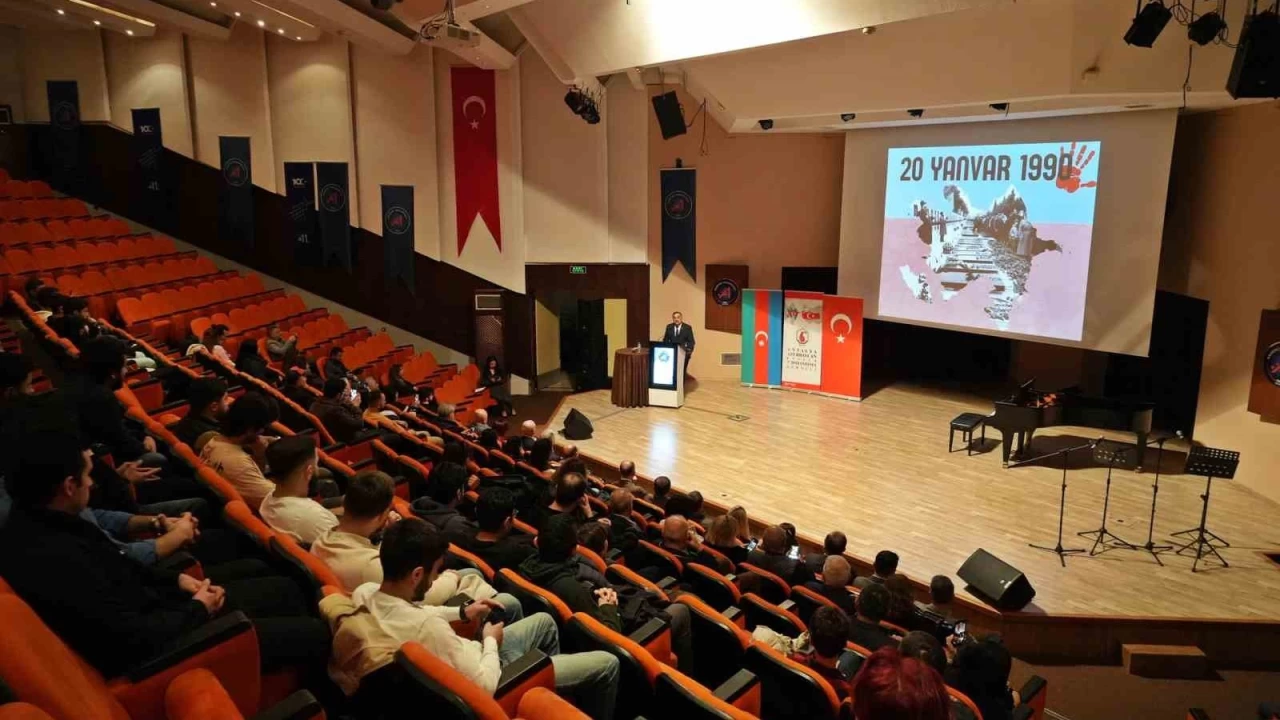 Rusların Bakü katliamında hayatını kaybedenler Antalya anıldı