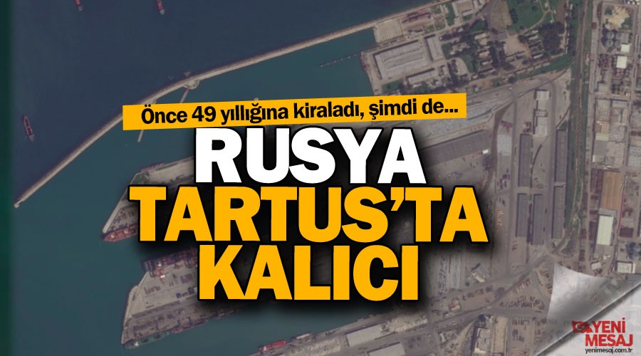 Rusya, Tartus’ta kalıcı