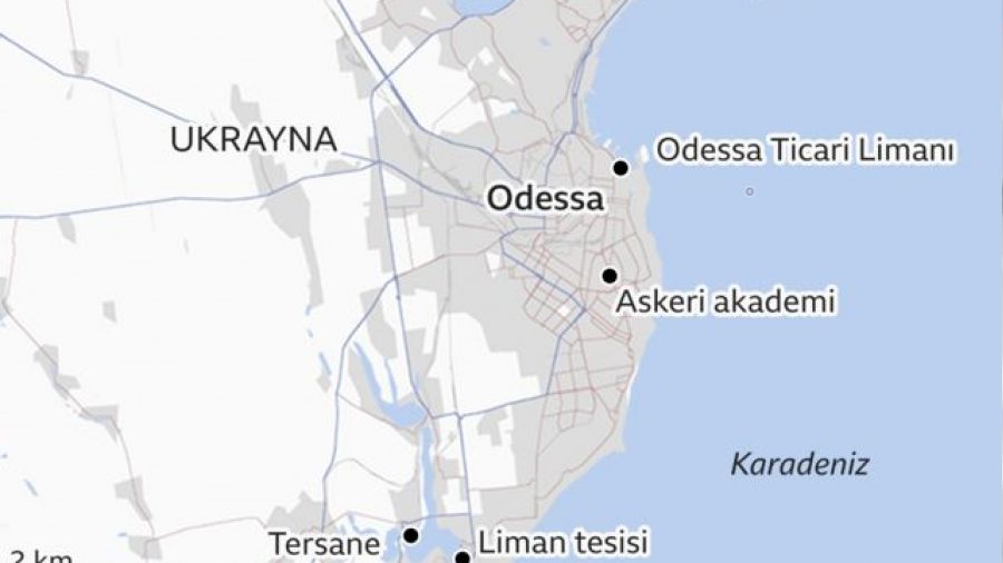 Rusya Ukrayna limanlar�n� vurdu