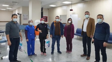 Sağlık çalışanlarına sendika morali