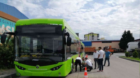 Samsun'da elektrikli otobüs dönemi başlıyor