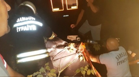 Samsun'da iki otomobil çarpıştı: 2 ölü, 4 yaralı