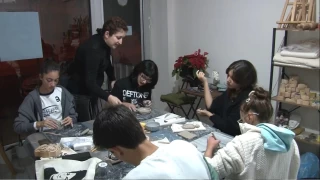 "Sanat kişiyi geliştirir, ufkunu açar, kendini ifade edebilmesini sağlar"